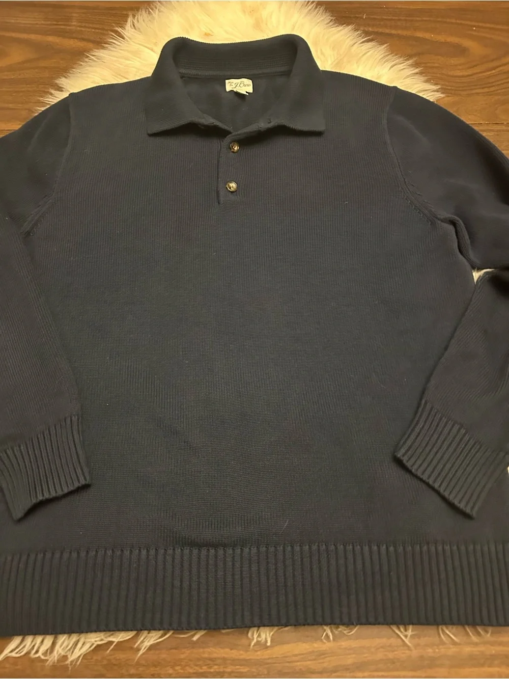 J.CREW Heritage Cotton Sweater-Polo